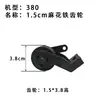 380 Polea de Cadena para Coche Espacio entre Agujeros de Cadena 3.5 cm Altura de la Polea Superior 1.5 cm Dentada Plana de Goma Retorcida
