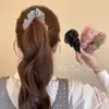 Herramienta de Fijación para Cola de Caballo Alta Plisada de Malla Pinza de Garra para Mujeres, Pinza Banana para la Parte Posterior de la Cabeza, Pinza Vertical, Pasador Accesorio para el Cabello