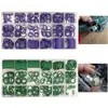 530/270PC anel de vedação verde O-ring anel de borracha Ding Qing anel de vedação do compressor de ar condicionado automotivo resistência a altas temperaturas