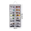 Bolsa de Almacenamiento de Gafas Transfronteriza, Bolsa de Pared Colgante a Prueba de Polvo, Bolsa Colgante Ecológica para Gafas, Bolsa de Almacenamiento de Fieltro de PVC, Plegable