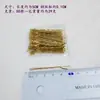 Clipe de arame de aço embalado transfronteiriço clipe de metal versátil grampo de cabelo cruzado clipe lateral para franja coreano-japonês acessórios de cabelo