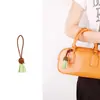 Pingentes de Bolsa Estilo Marca Grande Série Miu, Acessórios Estilo Garota de Campus, Pingentes de Chaveiro da Moda Série Franjas