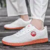 Zapatos de Tai Chi para Hombre con Malla y Suelas de Goma, Zapatos Transpirables de Práctica de Tai Chi para Mujer, Tenis Antideslizantes Huecos para Rendimiento de Artes Marciales en Verano