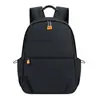 Mochila executiva impermeável de couro para o dia a dia no atacado, mochila masculina de grande capacidade, mochila de viagem estilosa e bolsa para notebook