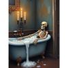 Pintura sin marco de Bruja Murciélago Casa Embrujada de Halloween Transfronteriza Pintura Decorativa para Sala de Estar Mural Más Vendido en Amazon Directo del Fabricante