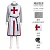 Amazon Armadura de Malla Medieval Europea y Americana para Caballero Disfraz Cosplay Capucha de Halloween Caballero Templario Atuendo para Actuación en Escenario