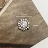 Acessórios de joias barrocas vintage cravejados de diamantes, acessórios florais personalizados de liga de diamante, acessórios de cabelo, materiais DIY para capas de celular