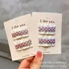 Estilo Coreano Punto de Lujo Ligero Sello para Flequillo Todo Incluido Pinza de Tela Pinza Ajustada para Flequillo Infantil Pinza Lateral para Estudiantes de Primaria Sello para Cabello Suelto Femenino