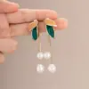 Brincos de Franja com Gota de Óleo da Moda Tendência Design de Nicho Luxo Leve Brincos de Alta Qualidade Brincos de Moda Versáteis Gentis Elegantes