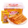 Dr. Tiras picantes de tendón de res Jin Feng caja completa 50 paquetes de rodajas picantes nostálgicas de la infancia palo gluten doble picante snacks de Henan