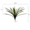 Simulación de hojas de cymbidium se sienten suaves pegamento manojo de hojas de gladiolo arreglo floral decoración paisajismo planta verde paisajismo pared de planta de simulación