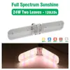 Luz Suplementaria de Espectro Completo para Suculentas, Luz LED para Crecimiento de Plantas que Mejora el Color, Plegable para Frutas, Verduras y Plántulas de Flores, Portátil