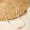 Collar Colgante de Concha y Estrella de Mar Estilo Vacaciones Transfronterizas Europeas y Americanas Simple Moda Versátil Personalizado
