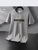 Camiseta de Seda de Hielo para Hombre Manga Corta 2025 Nuevo Verano Talla Extra Talla Grande Camiseta Deportiva de Secado Rápido para Hombre Top