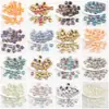 Nuevo Producto 8x10mm Cabeza de Gato Agujero Cruzado Colgante de Vidrio Pulsera DIY Collar Accesorios para Joyería Venta al por Mayor en Stock