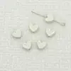 Aleación Aceite Gotas Cuentas de Amor Agujero Pasante Color de Contraste Cuentas de Amor DIY Accesorios para Joyería Hecha a Mano Colgante de Bolsa Material para Pulsera