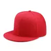 Chapéu Hip-Hop Americano de Seis Painéis com Aba Reta Color Block Transfronteiriço para Homens e Mulheres, Boné de Baseball Hip-Hop Liso de Cor Sólida com Aba Reta, Unissex