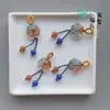 Precio mayorista directo de fábrica pulsera hecha a mano pulsera con colgante diy accesorios pequeños deslizantes colgante de garra de gato lindo Joker