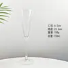 Copas de champán de tallo alto copas de cristal de alto valor copas de vino espumoso estilo ins lujo ligero fiesta de bodas bar copas de cóctel