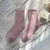 Calcetines de Cachemir para Mujer, Estilo Otoño e Invierno, Calcetines de Media Pantorrilla, Forrados de Felpa, Calcetines Largos de Felpa Gruesa, Calcetines de Maternidad, Calcetines para Dormir, Ultra Gruesos, Suaves
