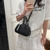 2025 Color Sólido PU Moda Personalizada Diario Viajero Bolsa Pequeña Bolsa Simple para Mujer Bolsa de Un Hombro Bolsa Cruzada Bolsa Portátil para Mujer