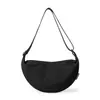 Bolso bandolera versátil estilo japonés para mujer 2026, color sólido patchwork nuevo casual deportivo tipo bollo, simple y elegante