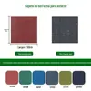 Conforme com os padrões ambientais da UE, tapetes de borracha para exterior na cor vermelha, material para parques infantis, piso de borracha para exterior na cor verde