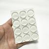 Almofadas Anti-Colisão de Silicone para Móveis e Armários, Partículas Anti-Colisão para Maçanetas de Portas, Absorventes de Som, Antiderrapantes, Absorventes de Choque, Partículas Planas de Borracha de Silicone