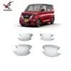 Adequado para Nissan 21 Roox Carro Modificado Maçaneta da Porta Tigela da Porta Galvanizada Adesivos Decorativos Capa Protetora da Tigela da Porta Específica do Carro