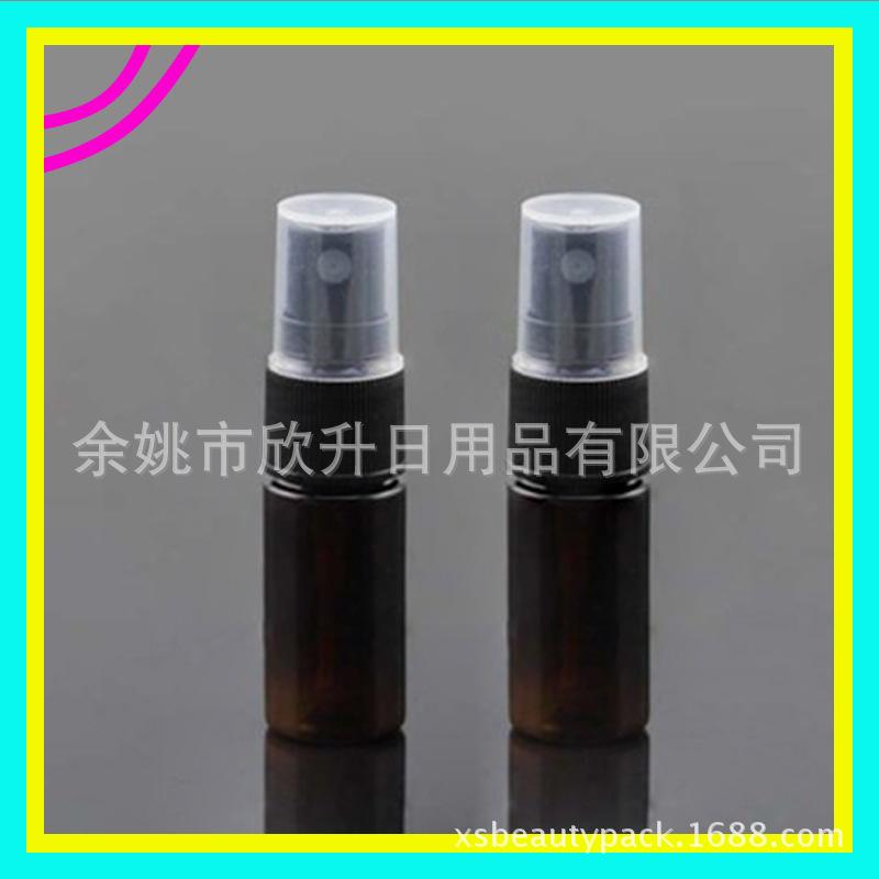 10ml pe t 瓶 棕色+ 喷 头