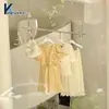 Colgadores para Ropa de Tienda, Percheros de Pared, Barras Colgantes de Acero Inoxidable, Colgadores Transparentes de Acrílico de Lujo Ligero para Ropa de Mujer