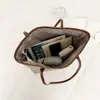 Bolso Grande de Moda Sencillo Personalizado para Mujer 2025 Estilo Caliente de Moda Seis Bolsos Tote para Dama Bolso de Hombro de Gran Capacidad para el Trabajo