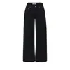 Jeans de Cintura Baixa Reto Estilo High Street Americano Garota Picante, Calças Longas Versáteis Soltas de Perna Larga Moda Nova de Primavera, Calças de Comprimento Total