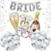 Amazon Casamento Balões de Letra para Noiva Festa de Despedida de Solteira Conjunto de Decoração de Casamento Festa da Futura Noiva