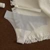 Fio Dental Feminino Ultra Fino de Couro Fresco ~ Fundo de Seda de Amora Entrepernas Garota Hot Bi para Fitness Yoga Roupa Íntima de Meninas