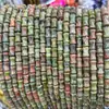 6*10mm Quartzo Rosa Jade Contas Soltas DIY Acessórios para Joias Antigas Atacado Pedra Natural Aventurina de Bambu Contas