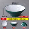Vajilla nórdica de melamina tazón de sopa color polvo de caracol tazón para wontons tazón tipo cubo tazón grande picante para hot pot especial para restaurante de fideos imitación de porcelana creativa