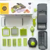 Cortador de vegetais multifuncional transfronteiriço cortador de vegetais máquina de cortar peças de corte batata em cubos fatiada lenços artefato de corte de vegetais vendas diretas da fábrica