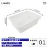 Fabricante Placa Cuadrada de Plástico Placa Rectangular Plana de Plástico Caja de Almacenamiento de Herramientas y Piezas Caja de Volteo Fruta y Verdura Alimento