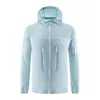 Roupa de Proteção Solar Sv Estilo Ninho de Pássaro para Homens, Jaqueta Fina Leve e Respirável para Pesca com Proteção Solar, Jaqueta Corta-vento para Proteção da Pele ao Ar Livre para Mulheres
