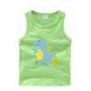 Camiseta sin mangas de algodón transpirable para niños, de verano, con estampado de dibujos animados moderno, chaleco, directo de fábrica