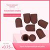 [Fonte: Fabricante] Cor Areia banhada Nail Art Tampa de areia Nail Art Lixing Machine Acessórios Anel de areia Tampa de areia