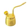 Cabaça de Latão Porta-Cigarros Ornamentos de Metal Filtro de Água de Uso Duplo Bolsa de Água de Latão Cabaça de Metal de Quatro Usos para Homem