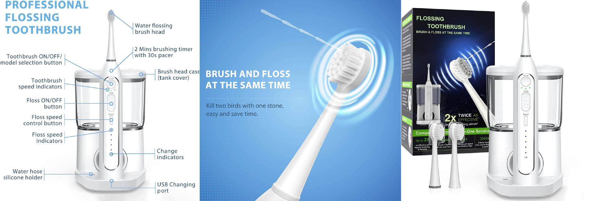 ABB889 FLOSS & BRUSH COMBO