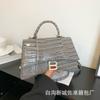 Cross-border Nova 2024 Popular Portátil Ampulheta Bolsa Feminina High-end Francês Nicho Ombro Bolsa Crossbody Bolsas