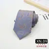 Gravata Masculina Social Estilo Coreano Britânica Negócios Retrô 8CM Flor Quebrada à Mão Estudante Trabalho Trabalho Profissional Social Moda