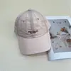 Gorra de Béisbol Fina de Secado Rápido con Letra para Primavera y Verano, Visera Solar para Mujer, Protector Solar, que Muestra la Cara, Pequeña para Viaje, Casual, Gorra Versátil para Hombre