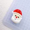 Série de Natal Desenho Animado Presente Acessórios de Resina Cola de Creme Capa de Celular DIY Grampo de Cabelo Título Acessórios de Decoração de Natal