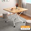 Mesa Plegable para Uso en Casa, Mesa de Comedor para Apartamento Pequeño, Mesa de Comedor para Casa de Alquiler, Mesa Pequeña para Puesto Exterior, Portátil