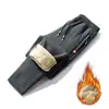 Calças de veludo de cordeiro para homens outono e inverno engrossadas calças casuais quentes calças pesadas de inverno para homens com calças esportivas da moda de veludo